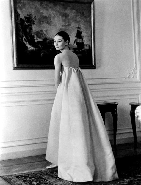 audrey hepburn wedding dress givenchy 1955|audrey hepburn evening gown.